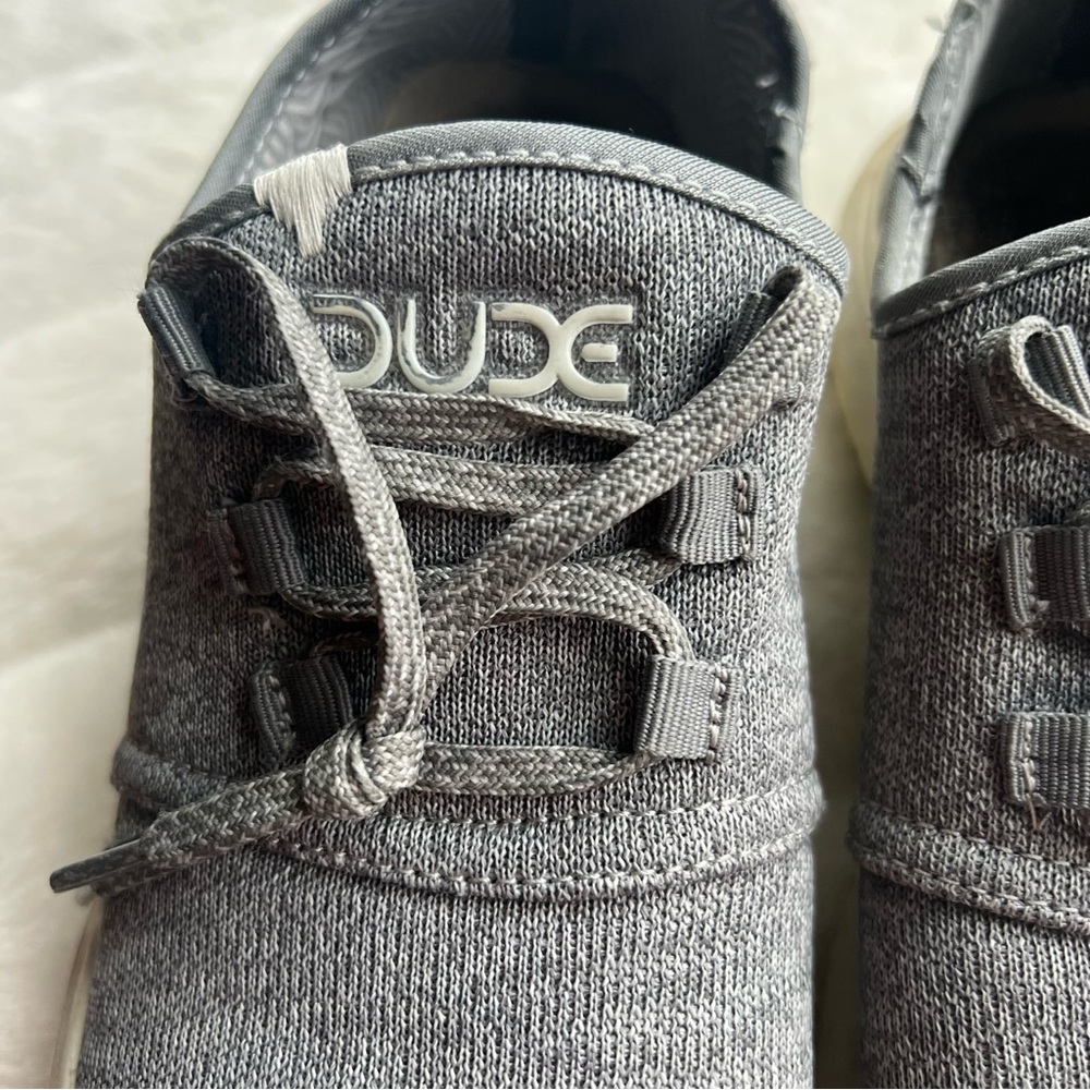 Hey Dude Mens Relay Sox shoes grey Size 9 Men’s - Picture 13 of 14